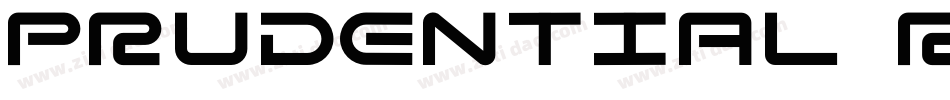 Prudential Regular字体转换